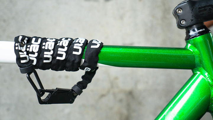Велозамок Ulac Valkyrie SLR с карабином - изображение, фото | AlienBike