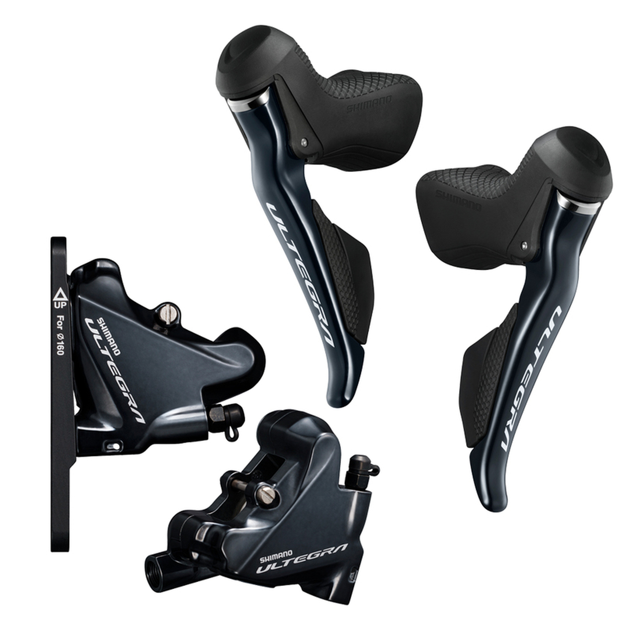 Шоссейный пистолет + тормоз дисковый Shimano ST/BR-R8070 Ultegra Di2 фото