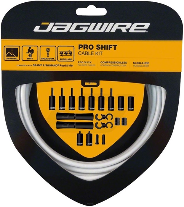 Набор тросов и оплеток переключения Jagwire Pro 2X - изображение, фото | AlienBike