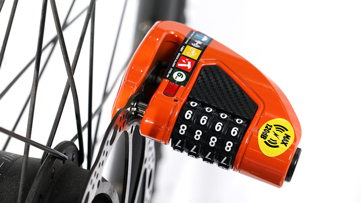 Велозамок Ulac Air Alarm Combo Disc - изображение, фото | AlienBike