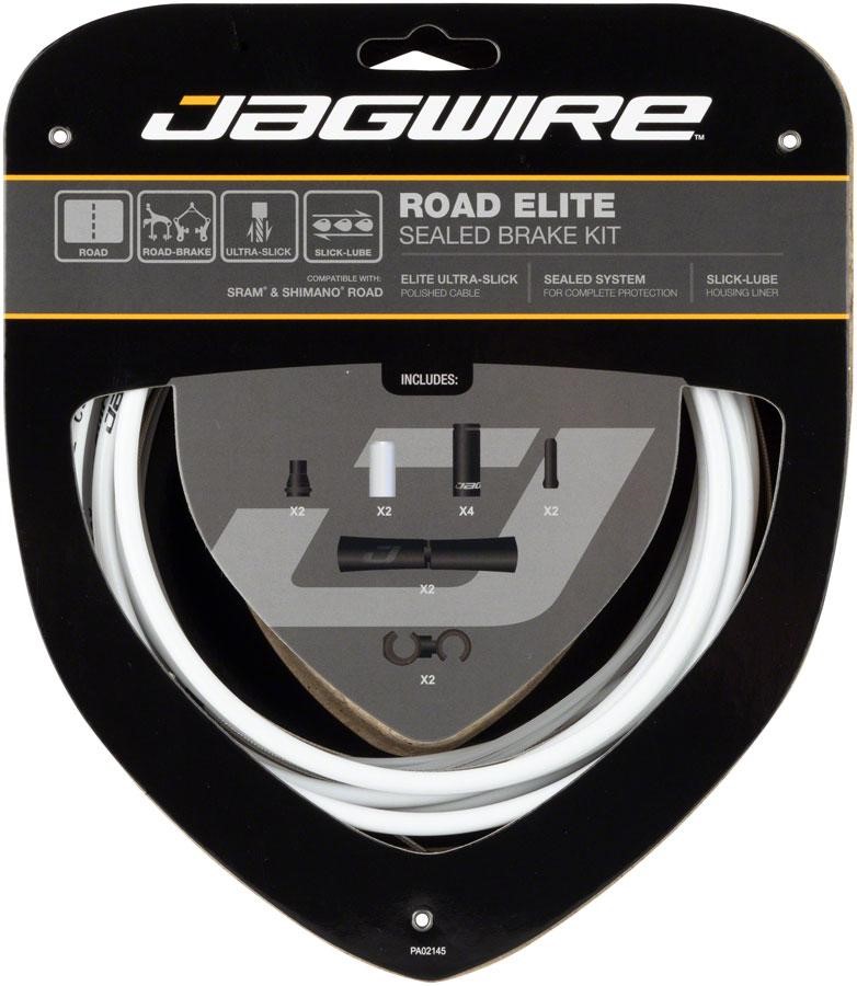 Набор тросов и оплеток тормоза Jagwire Road Elite фото