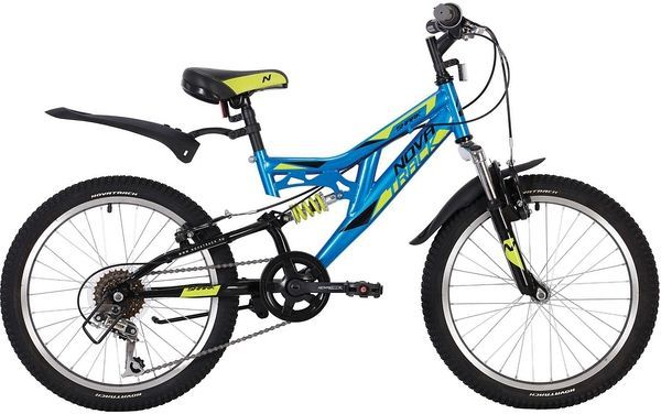 Детский велосипед от 5 до 9 лет Novatrack Shark V 20 6sp (2020) фото