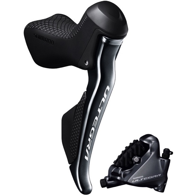 Шоссейный пистолет + тормоз дисковый Shimano ST/BR-R8070 Ultegra Di2 фото