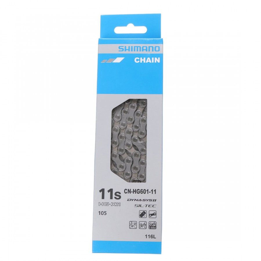 Цепь Shimano HG601 11ск Road/MTB/E-Bike фото