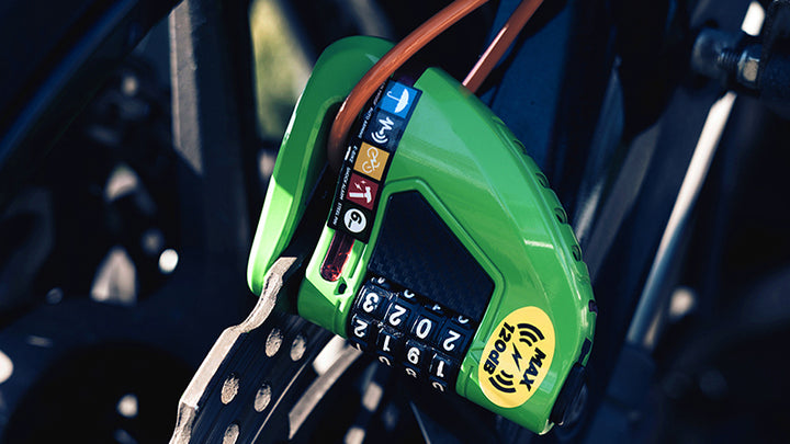 Велозамок Ulac Air Alarm Combo Disc - изображение, фото | AlienBike