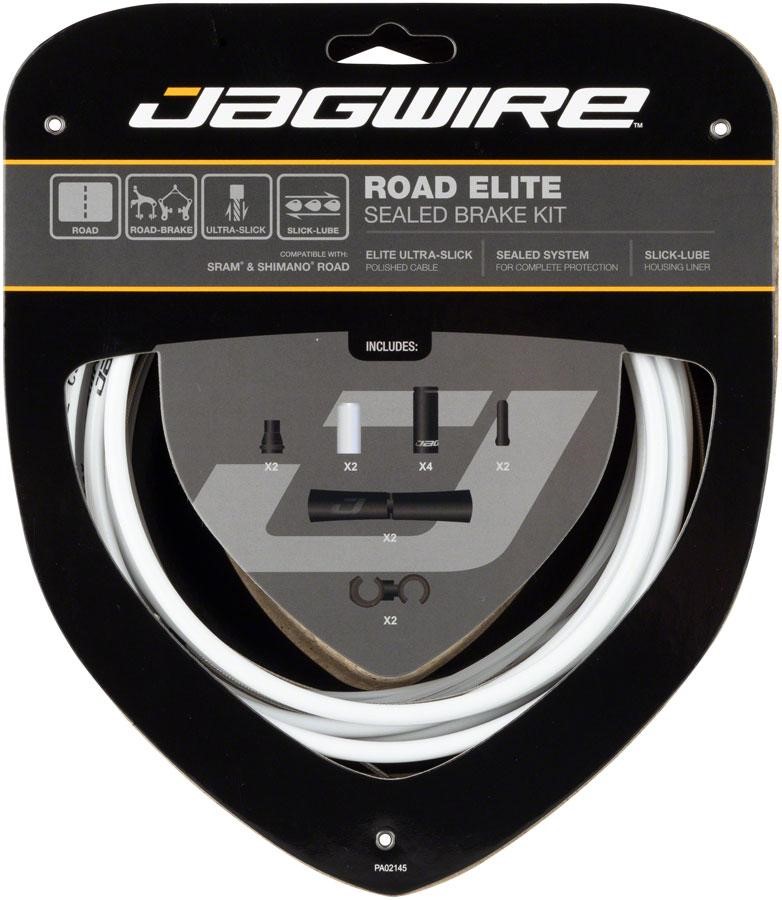 Набор тросов и оплеток тормоза Jagwire Road Elite - изображение, фото | AlienBike